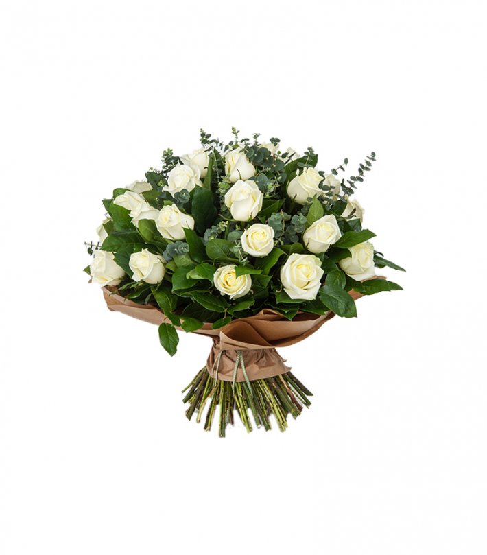 זר שלג זר פרחים שלג