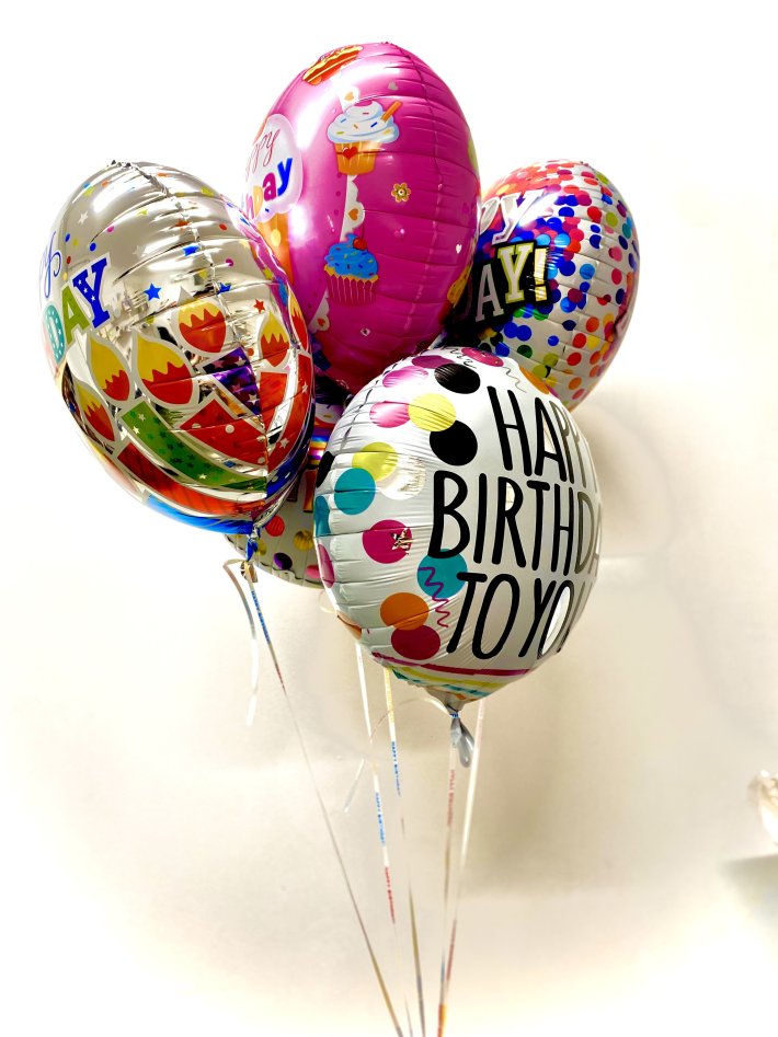 בלוני הליום מעוצבים עם כיתובים 