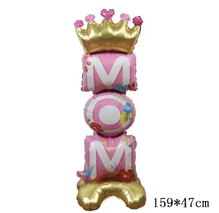 בלון ורוד מעוצב עם המילה 